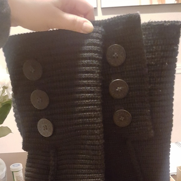 Ugg Black Cardy boots - size 8 - Picture 4 of 7